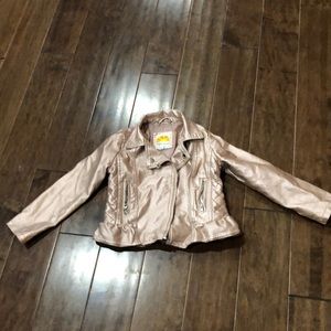 Girls light pink jacket